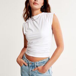 Abercrombie draped top XXS